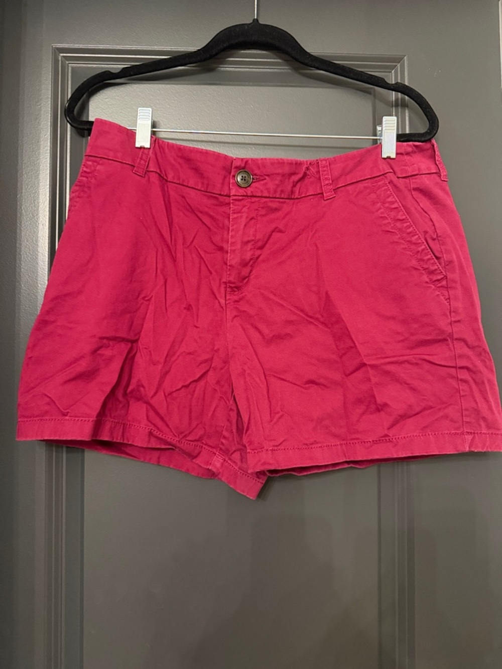 Liz Claiborne Women’s Berry Cotton Casual Chino Shorts